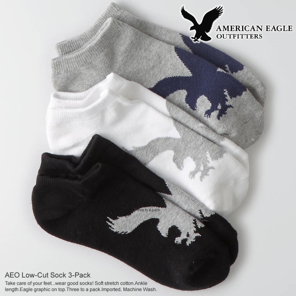 ISO American eagle logo socks